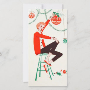 Weihnachtsfest Feiertagskarte