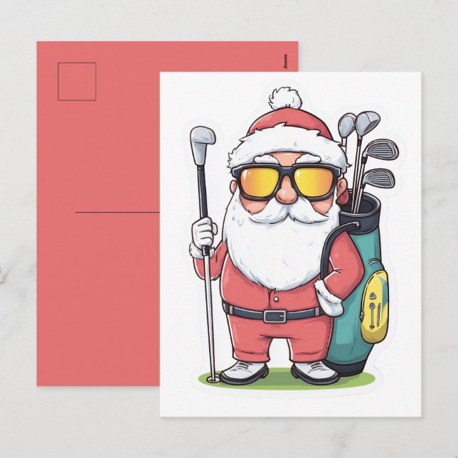 Weihnachtsfest Feiertagspostkarte (Vorne/Hinten)