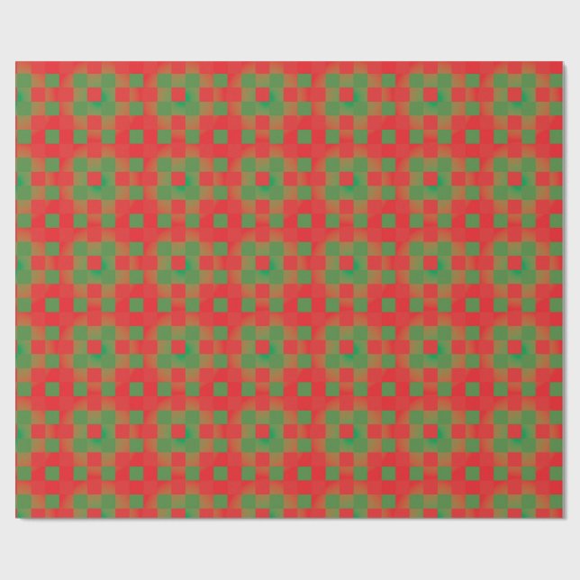 Weihnachtsfest  geschenkpapier (Flach)