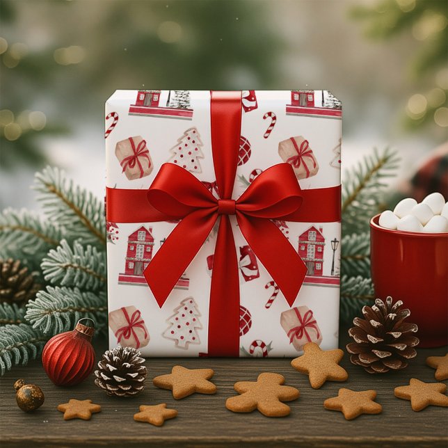 Weihnachtsfest Geschenkpapier (Von Creator hochgeladen)