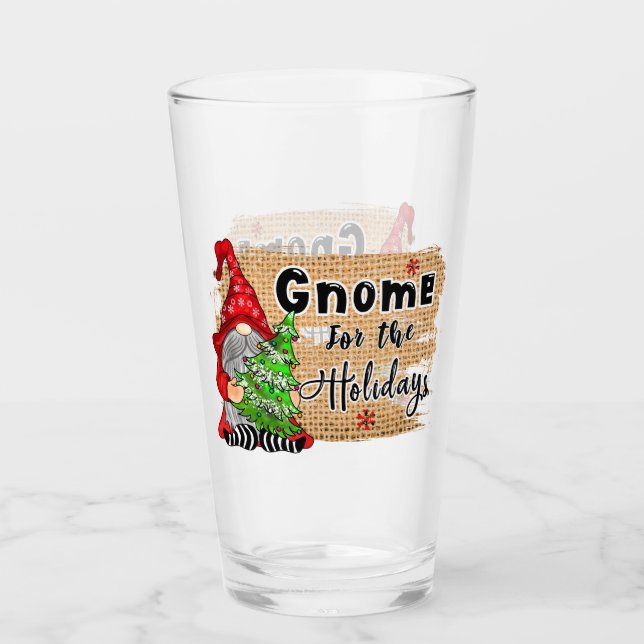 Weihnachtsfest Glas (Vorderseite)