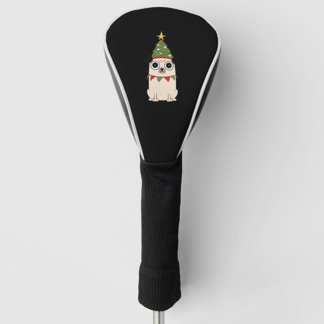 Weihnachtsfest Golf Headcover (Vorderseite)