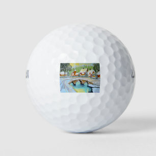 Weihnachtsfest Golfball
