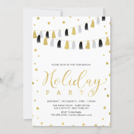 Weihnachtsfest in Gold, Corporate Holiday Party Einladung
