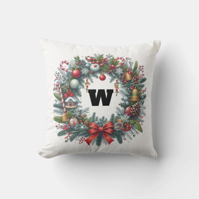 Weihnachtsfest Kissen (Vorderseite)