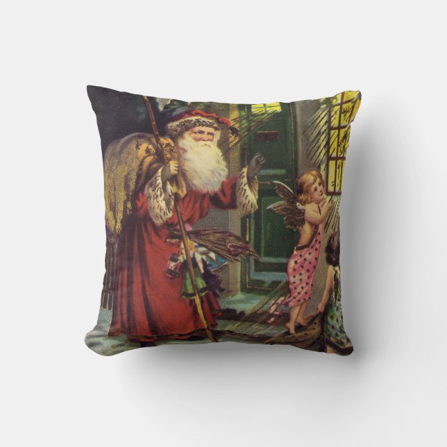 Weihnachtsfest Kissen (Vorderseite)