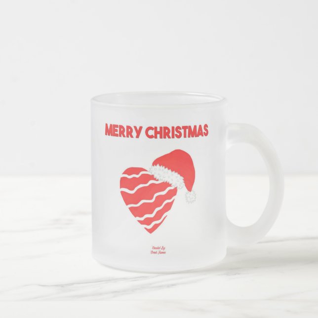 Weihnachtsfest Kleine Mattierte Tasse (Rechts)