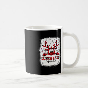 Weihnachtsfest Lady Squad Reinder Buffalo Kariert Kaffeetasse