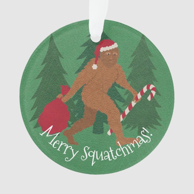 Weihnachtsfest mit Ihrem Namen und Jahr Ornament (Vorderseite)
