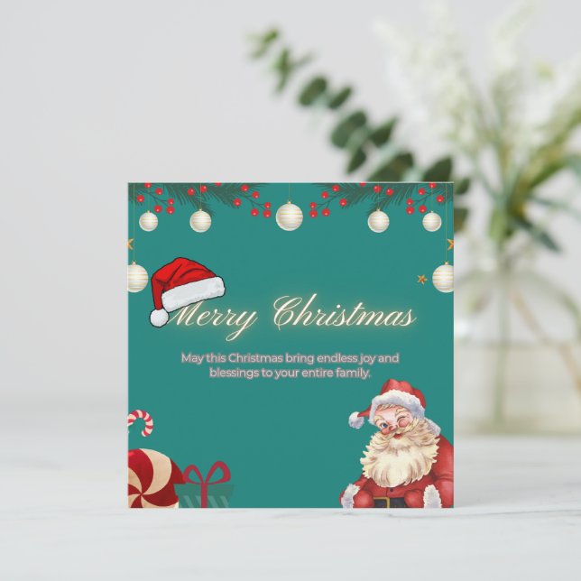 Weihnachtsfest & Ornamente Weihnachten (Stehend Vorderseite)