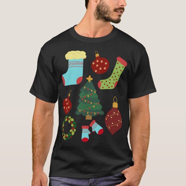 Weihnachtsfest Pack 2021 Weihnachtsfest Cele T-Shirt (Vorderseite)