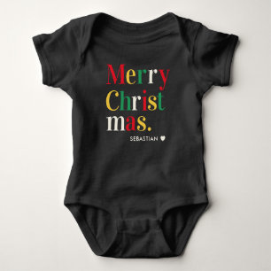 Weihnachtsfest passend baby strampler