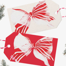 Weihnachtsfest Pfefferminz Kariert getickt mit Bow