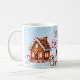 Weihnachtsfest Tasse I Elf, Pinguin & Polar Bear