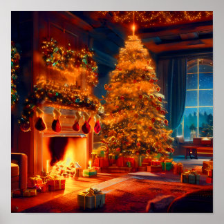 Weihnachtsfest Winter Poster