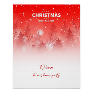 Weihnachtsfestlich poster