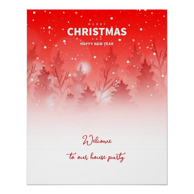 Weihnachtsfestlich  poster (Vorderseite)