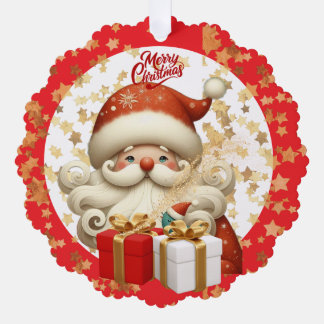 Weihnachtsfestliche Dekorationsornament Ornament Karte