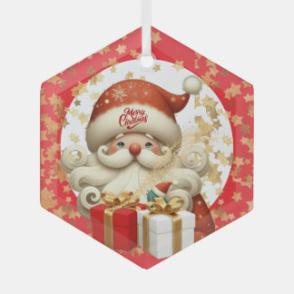Weihnachtsfestliche Dekorationsornamente Ornament Aus Glas
