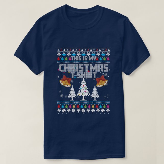 Weihnachtsfilm beim unisex T-Shirt (Design vorne)