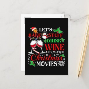 Weihnachtsfilm Feiertagspostkarte