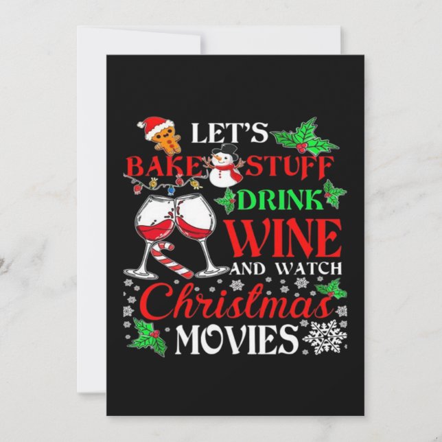 Weihnachtsfilm Save The Date (Vorderseite)