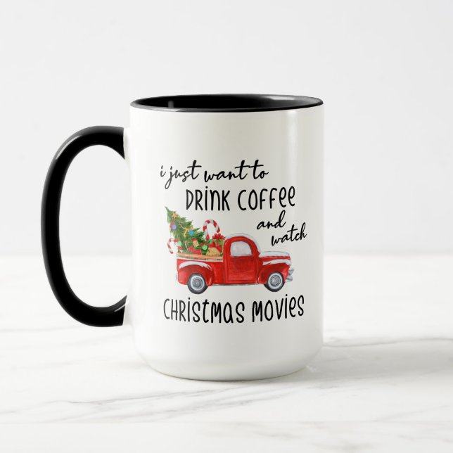 Weihnachtsfilm Tasse (Links)