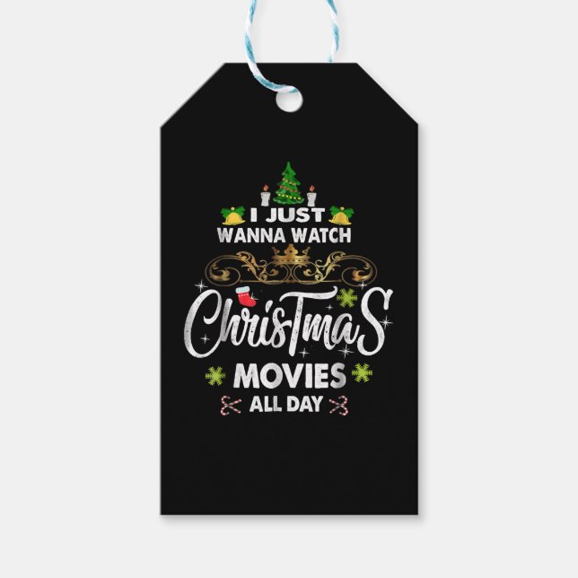 Weihnachtsfilm , Weihnachtsfilme Geschenkanhänger (Vorderseite)