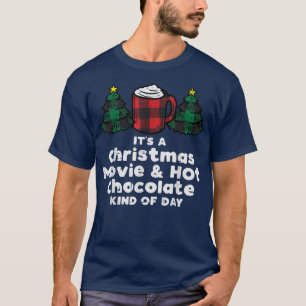 Weihnachtsfilme Hot Chocolate Xmas PJs Pajamas Me T-Shirt