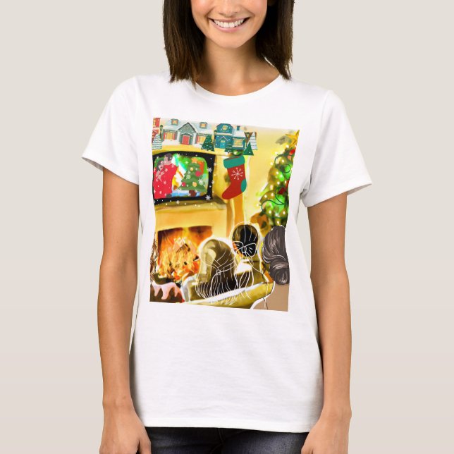 Weihnachtsfilme T-Shirt (Vorderseite)