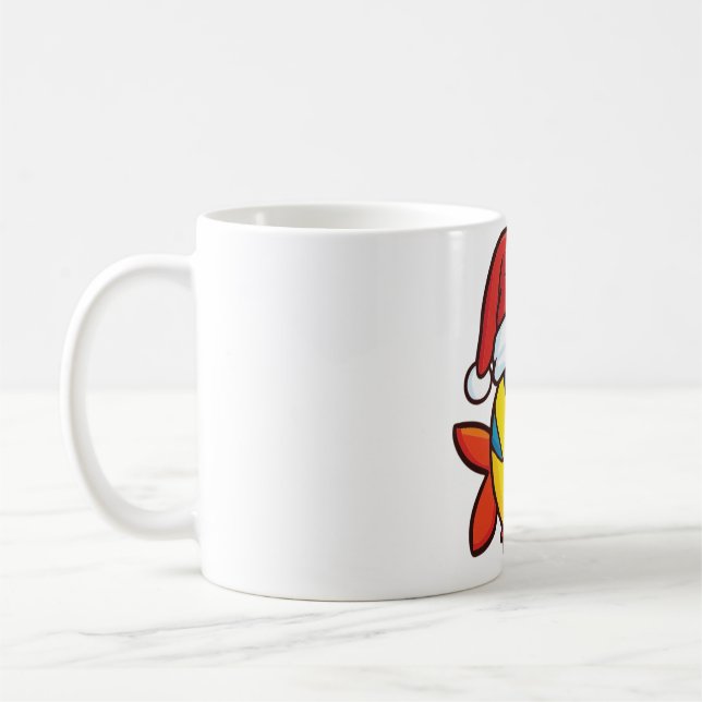 Weihnachtsfisch Kaffeetasse (Links)