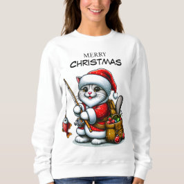 Weihnachtsfisch Sweatshirt