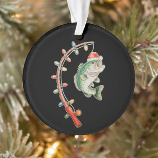 Weihnachtsfischangeln Xmas Familienferienzeit Ornament