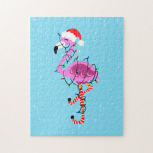 Weihnachtsflamingo