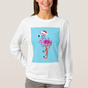 Weihnachtsflamingo T-Shirt