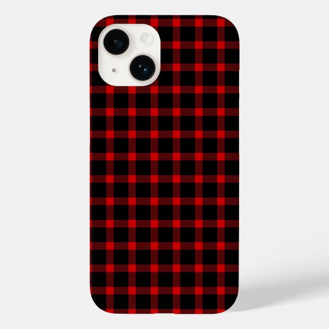Weihnachtsflannel/Winter iPhone 14 Fall Case-Mate iPhone 14 Hülle (Rückseite)