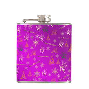 Weihnachtsflasche Flachmann