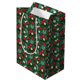 Weihnachtsflorentasche Mittlere Geschenktüte