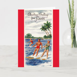Weihnachtsflorida Stil Karte