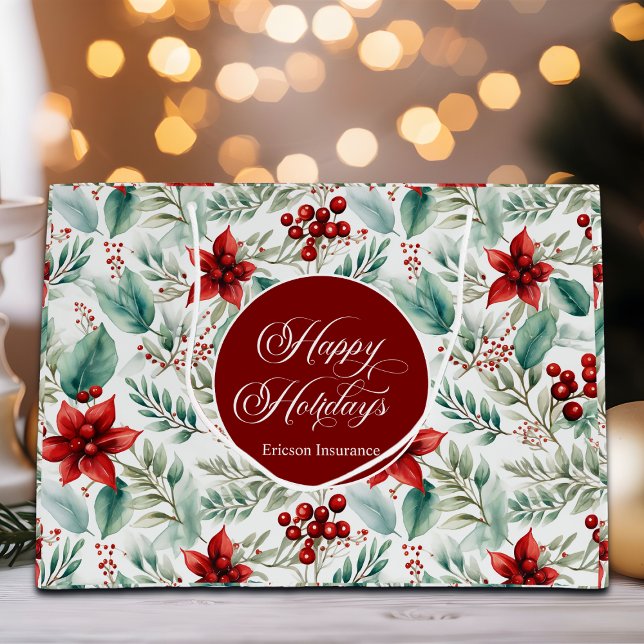 Weihnachtsfloristik für Firmenweihnachtsfeiern Poi Große Geschenktüte (Von Creator hochgeladen)