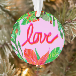 Weihnachtsfolien - Liebe Ornament