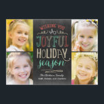 Weihnachtsfotokarte Feiertagskarte<br><div class="desc">Feiern Sie die Saison mit dieser modernen und stilvollen Urlaubskarte von Berry Berry Sweet. Besuchen Sie WWW.BERRYBERRYSWEET.COM für mehr unserer stilvollen Feriensammlungen.</div>