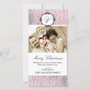 Weihnachtsfotokarte Feiertagskarte