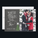Weihnachtsfotokarte im Chalkboard Feiertagskarte<br><div class="desc">Weihnachtsfotokarte im Chalkboard</div>