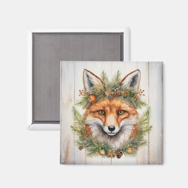 Weihnachtsfox Magnet