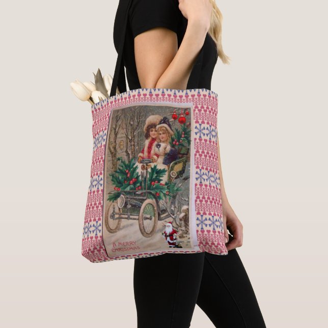 Weihnachtsfrauen, Vintag Tasche (Von Nahem)