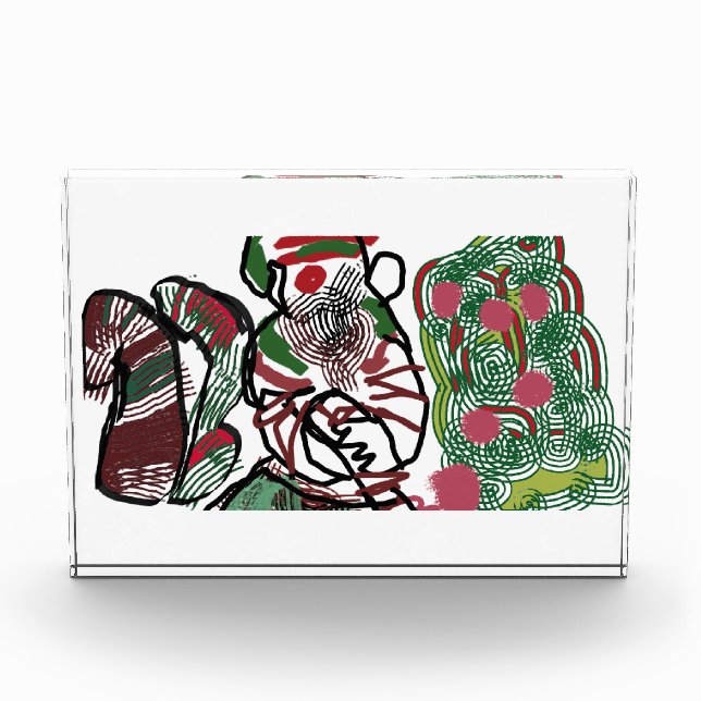 Weihnachtsfreude Fotoblock (Vorderseite)