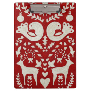 Weihnachtsfreude II Klemmbrett