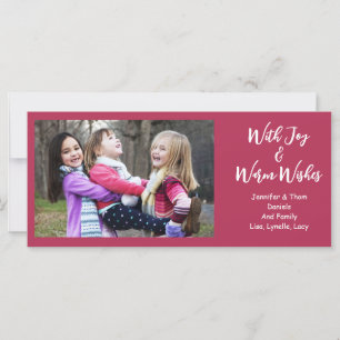 Weihnachtsfreude im Foto   Warme Wünsche