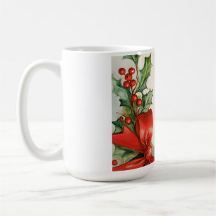 Weihnachtsfreude in Wasserfarbe Kaffeetasse